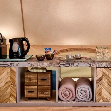 Luxury Bell Tent At Camping La Fortinerie Mouliherne 외부 사진